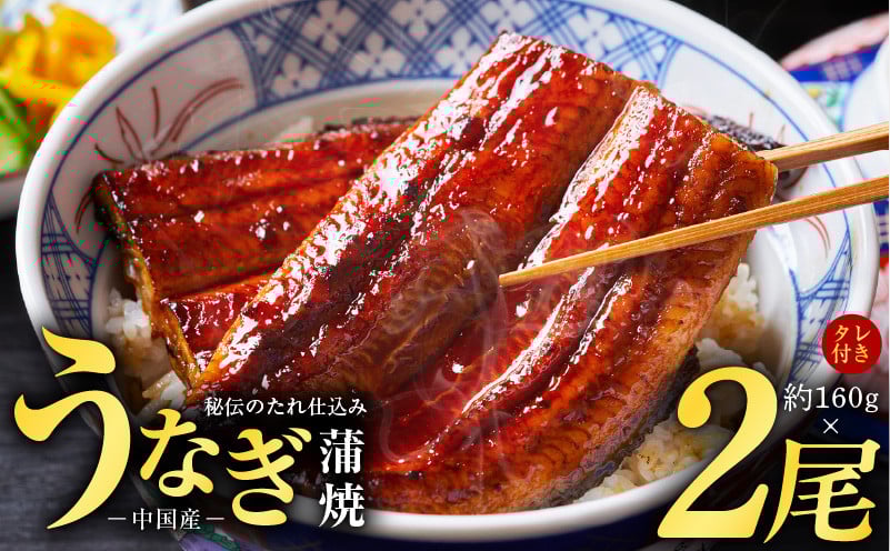 秘伝のたれ仕込み うなぎ蒲焼 合計320g（約160g×2尾）