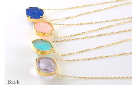 ネックレス K18 天然石 ライトアメジスト [シエロ 山梨県 中央市 21470779] アクセサリー ジュエリー アクセ 水晶 アンティーク クラシカル シンプル 18k かわいい 華奢