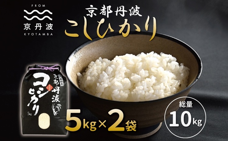 京丹波こしひかり 10kg 令和7年産 京都 米 精米 コシヒカリ ※北海道・沖縄・その他離島は配送不可 [015MB001]