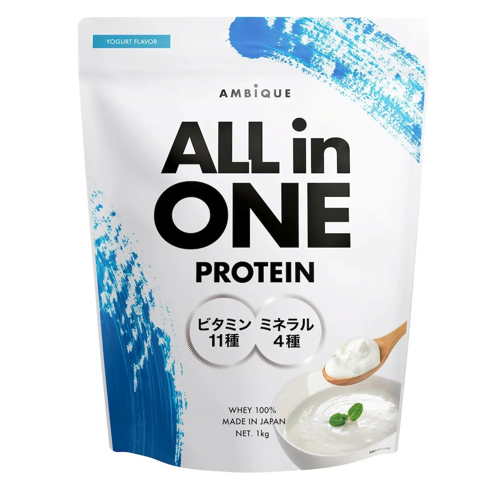 【ヨーグルト風味】AMBiQUE オールインワンプロテイン （1kg）