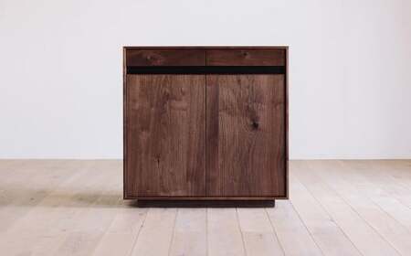 【受注生産】職人が丁寧に仕上げた天然木の存在感ある リビング ボード 。サイドボード収納。 HIRASHIMA LIBERIA PLUS Side Board 086