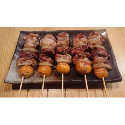ふるさと納税 美唄市 居酒屋『醍醐』の美唄焼き鳥　鶏モツ串 25本セット |  | 02