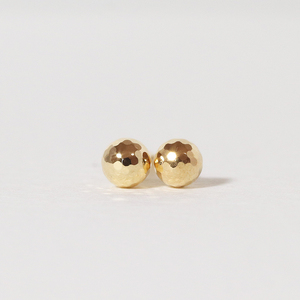 K18 3㎜ ミラーボール ピアス　山梨 ピアス ゴールド スタッドピアス K18 イエローゴールド ジュエリー アクセサリー 山梨県 甲斐市 BQ-18