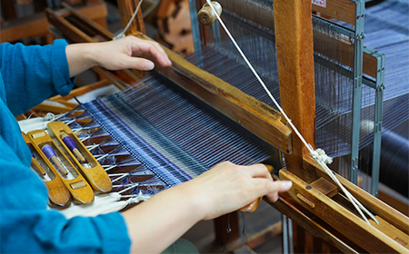 【数量限定】「伝統的工芸品」伊那紬（マスク） タイプB