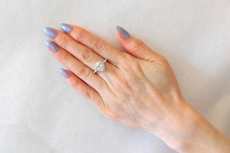 【ふるなび限定】【一点もの】Pt950　ベリーライトイエローダイヤ（0.750ct）リング　M23　K06155-H　FN-Limited-SP