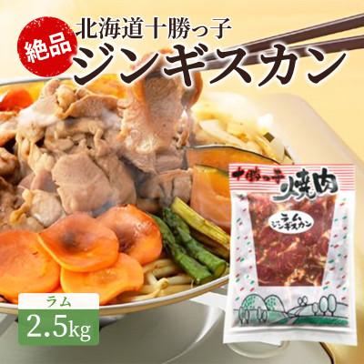 ふるさと納税 幕別町 絶品!北海道十勝っ子ジンギスカン2.5kg (ラム)[53690397]