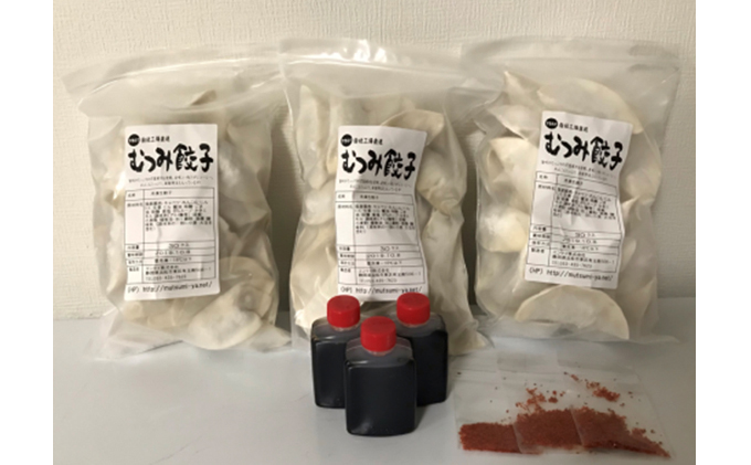 浜松餃子 むつみ餃子90個入り(30個入り×3P)  冷凍便 レンコンたっぷり タレ、辛子付 むつみ屋 産地直送 惣菜 加工品 餃子 ぎょうざ ギョーザ【配送不可：離島】