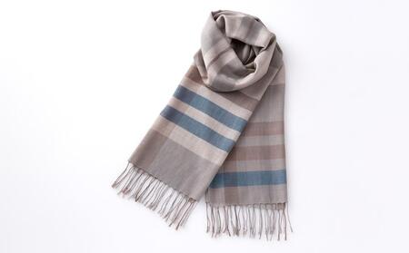 【アトリエシムラ】《植物染料で染織したストール》色合わせストール（穀雨(こくう)）