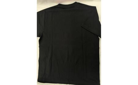 おまねこ転写プリントTシャツ　黒【３Ｌサイズ】