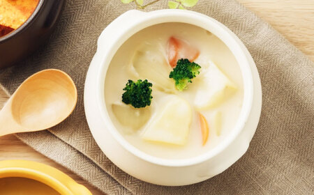 【美濃焼】直火OK 耐熱スープボウル アイボリー 3点セット【うつわやさん－カネ忠】[MBO067]