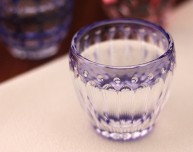 江戸切子 冷酒杯 伝統工芸士作 冷酒杯〈菊花〉カガミクリスタル | 江戸切子 グラス 茨城県 龍ケ崎市