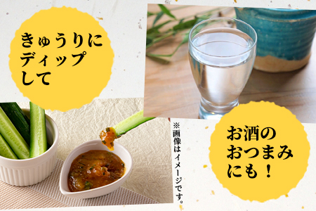 ＜秘伝レシピでつくる特製油みそ 約1.6kg(400g×4P)＞おにぎりやご飯のお供、きゅうりをディップしてお酒のおつまみに！【MI202-ad】【安藤ストアー】