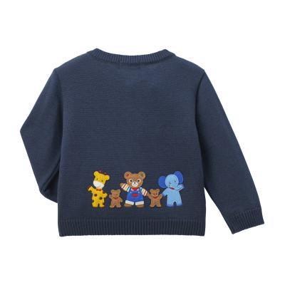 ふるさと納税 南アルプス市 ミキハウス　ニットカーディガン　110cm |  | 01