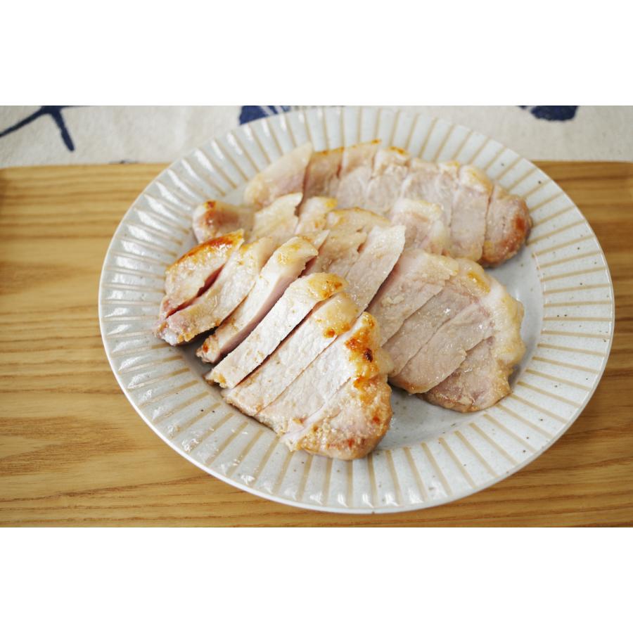 ＜レストランヒロミチ＞認定山形豚ロースの塩こうじ漬け2枚×4パック（100g×8枚）