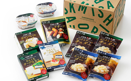 よつ葉 チーズ 詰め合わせ 計10品 北海道 ギフト パンのお供 クリームチーズ チーズペースト カマンベールチーズ チェダーチーズ ゴーダチーズ