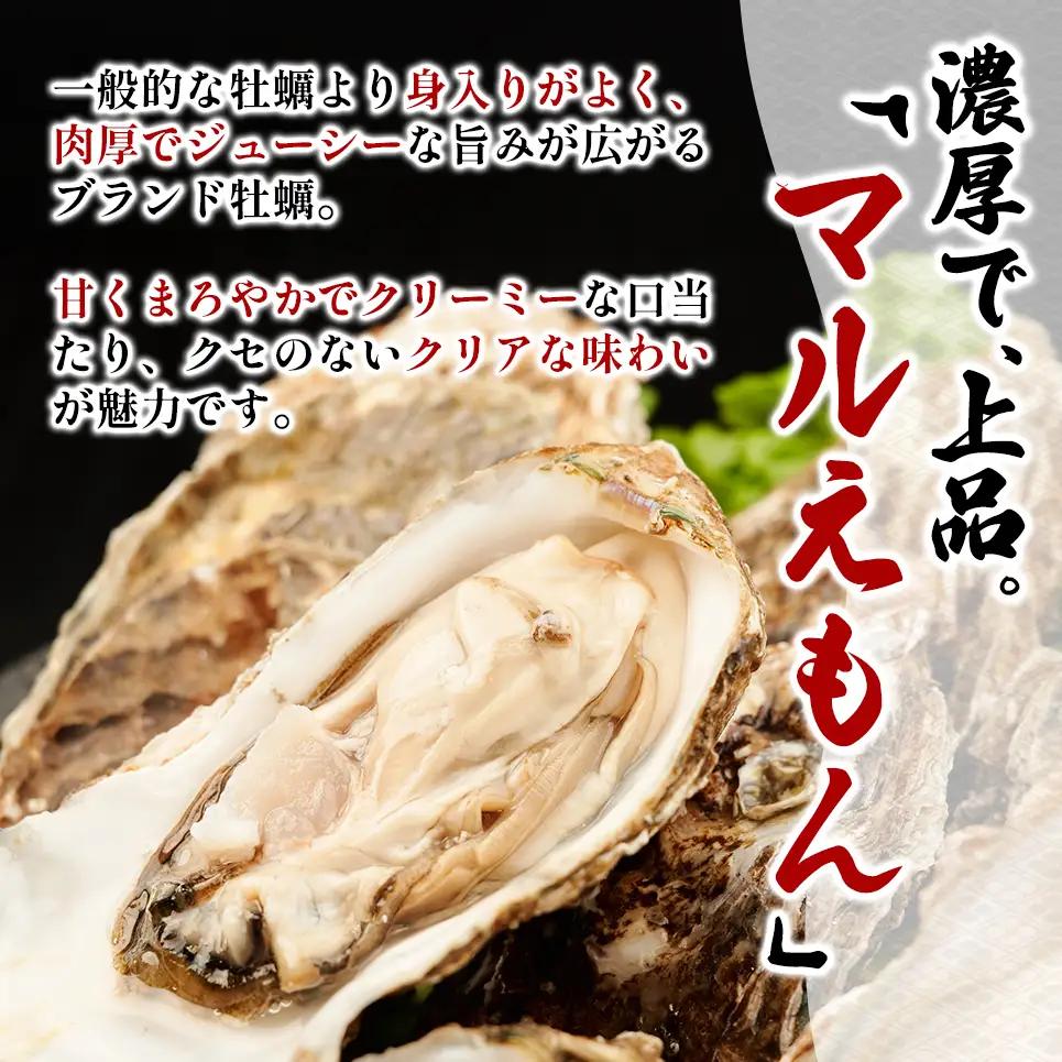 北海道 厚岸産 ブランド牡蠣 マルえもん 殻付き 牡蠣 3Lサイズ 14個 【光輝】 [ 魚貝類 生牡蠣 海鮮 海の幸 生食用牡蠣 生食用 生食用殻付き牡蠣 濃厚 甘み  オイスター ]  