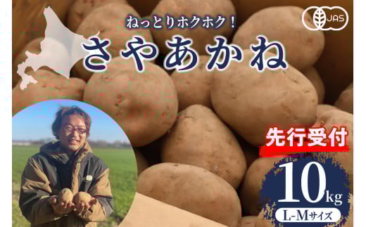 【先行予約】【2025年12月より配送】北海道十勝芽室町 さやあかね L-Mサイズ 10kg me049-003c-25