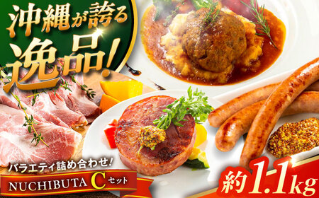 『NUCHIBUTA Cセット』 豚肉 ポーク ステーキ ハンバーグ ソーセージ ベーコン ハム 詰め合わせ  BCAR005 ▼ 加工品 セット・詰め合わせ ハム 手作り 年末年始 年末 年越し お正月 