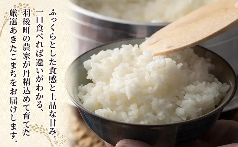 新米 先行予約［令和8年産］定期便 秋田県産 あきたこまち 10kg (5kg×2袋) 全6回 毎月お届け 羽後町産 [藤原商店]【 米 お米 白米 精米 あきたこまち アキタコマチ 定期 定期便 美