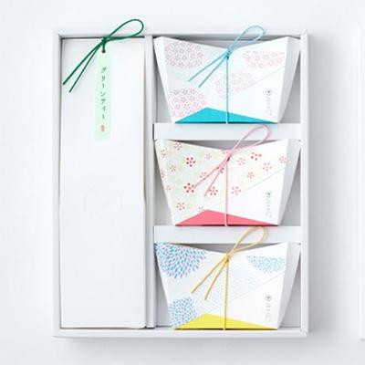 ふるさと納税 城陽市 京抹茶 孫右ヱ門:グリーンティー+三種のお茶飲みくらべセット(煎茶・碾茶・フレーバーティー)