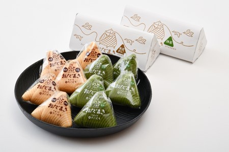 [K040] 能登銘菓　宇治抹茶＆黒蜜きな粉おだまきセット