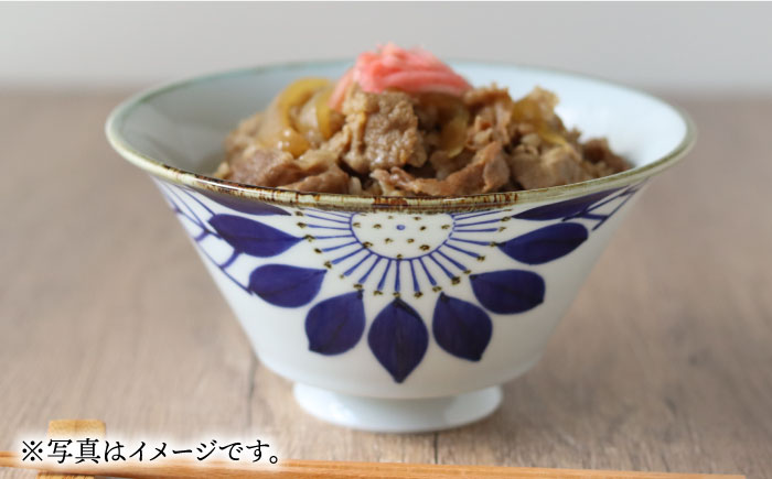 【波佐見焼】おまかせ丼 どんぶり リーフ【翔芳窯】 [FE175]