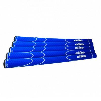 ふるさと納税 東大阪市 《バックラインなし/ブルー/5本》X360RUBBER　M60　ゴルフ練習器具　エリートグリップ