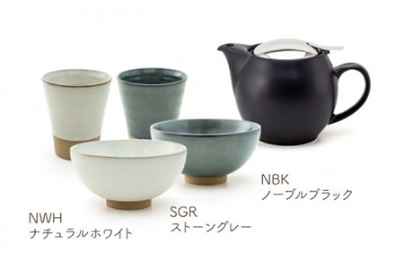 【美濃焼】DINING 和モダンセット（セットC）【ZERO JAPAN】 食器 うつわ 茶器 湯呑み おしゃれ  ティーポット 湯呑み シンプル かわいい おしゃれ 贈り物  紅茶ポット 緑茶 ハー