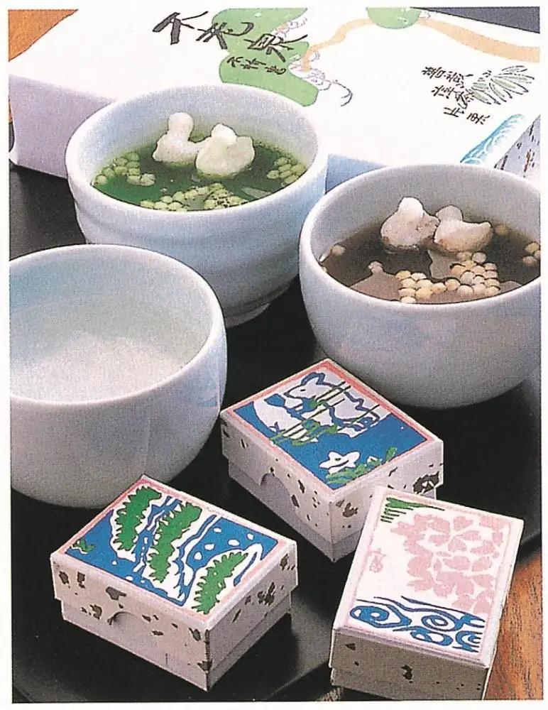 【京菓子司 二條若狭屋】不老泉 10個入り