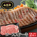 【ふるさと納税】山形牛ロースステーキ用2枚 計600g 冷凍便 ※着日指定・離島への発送不可