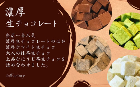 訳あり 濃厚 生チョコレート 4種セット 各250g 生チョコレート ちょこちょこ