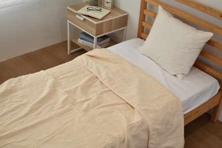 和晒し6重合わせ　ガーゼケット　大判_グレー【G0664】