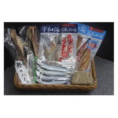 ふるさと納税 愛南町 道の駅の「海セット」(鰹のたたき、干物、じゃこ天など)