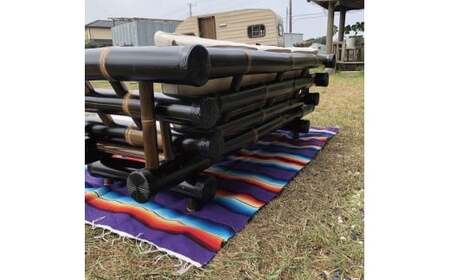 【受注生産】バンブーソファー3人がけ (KDF-31)