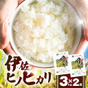 【ふるさと納税】 新米 伊佐ヒノヒカリ 6kg 3kg × 2袋 ヒノヒカリ 米 お米 白米 精米 ご飯 伊佐米 ライス 美味しい 炊き立て 安全 うま味 ほかほか もちもち おにぎり おむすび 期間 数量 限定 うのき屋 ウノキ産業 鹿児島 鹿児島市 おすすめ ランキング プレゼント ギフト