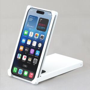 Trick Cover for iPhone14Pro アルミ【白色】 AKV0005