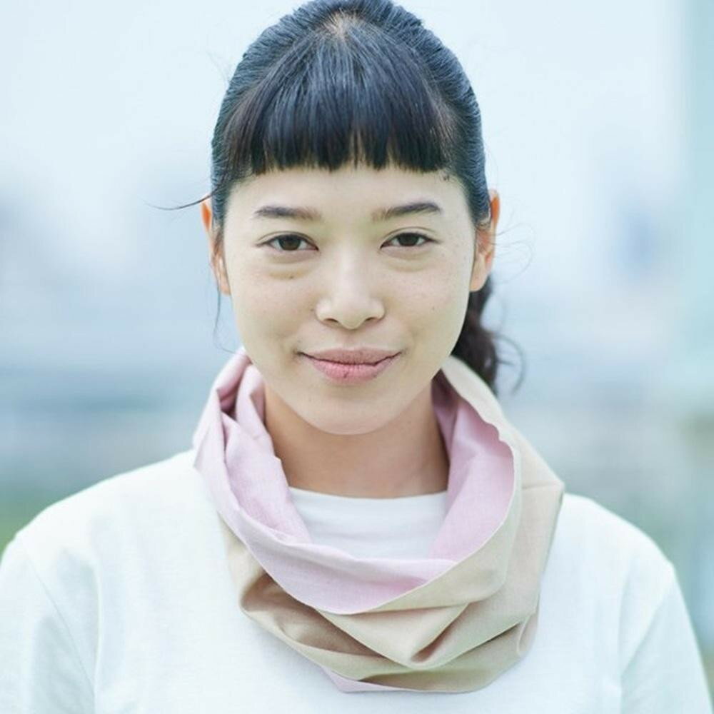 【ふるさと納税】てぬぐい Oo[ワオ] 　Pink × Beige　 ＜サイズをお選びください＞ | 手ぬぐい 和柄 おしゃれ ハンドメイド 和モダン 雑貨 旅行用 吸水性 速乾 柔らかい 人気 堺市 おすすめ 送料無料