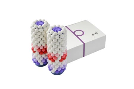 M29-02 お供え・インテリア工芸！落雁「白蓮」(小)