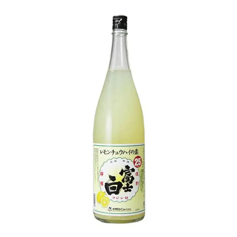 冨士白レモンチュウハイの素　1.8?×1本/酎ハイ チューハイ 割材 生搾り風 果汁 【kis126A】