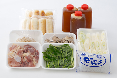 110P1508 比内地鶏きりたんぽ鍋セット（３人前）