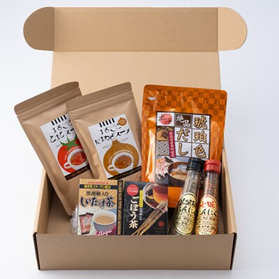 味ごころ詰合せ(スープ・お茶・調味料・だし詰合せ)【配送不可地域：離島】