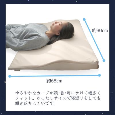 ふるさと納税 蒲郡市 天使のやすらぎ　高さ調整ウレタン付き シングルサイズ 洗える 大きい ウレタンまくら_【G0319】 |  | 01