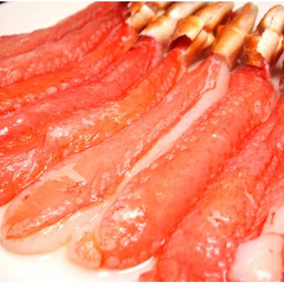 ふるさと納税 小清水町 【お刺身OK】生冷凍ずわい蟹ポーション　脚　むき身　500g【生食可】【03049a】