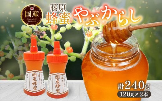 はちみつ やぶからし 藤原国産蜂蜜 計240g 国産はちみつ 純粋はちみつ 天然 無添加 ヤブカラシ 単花蜜 朝しぼり 完熟 ハチミツ 蜂蜜 パン 菓子 トースト ホットケーキ ヨーグルト 調味料 隠し味 甘味料 料理 デザート 朝食 岩手県 盛岡市 東北 岩手 盛岡 藤原養蜂場