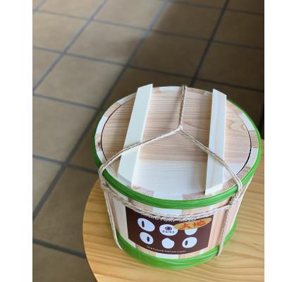 ふるさと納税 長野県 まるゆき手作り味噌大地4kg木樽入り |  | 01