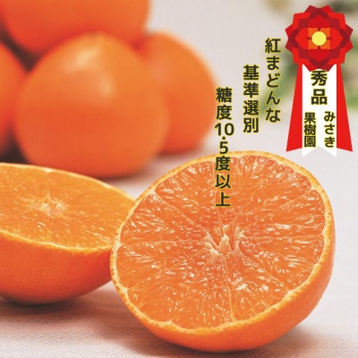 【12月上旬〜順次発送】紅まどんなと同品種　みさき果樹園の愛まどんな3kg【E21−36】【1614186】