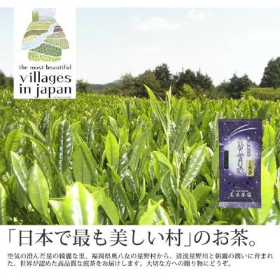 ふるさと納税 朝倉市 八女茶　奥八女星野村 深蒸し高級煎茶(深蒸し茶)100g×1袋(朝倉市)