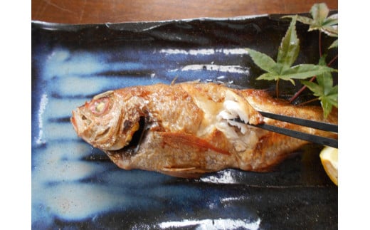 低温技術で瞬間冷凍～いつでも獲れたての味～『山陰・日本海産のどぐろ2尾』下処理済 塩焼き、煮つけ、蒸し物用 魚介類 魚貝類 魚 のどぐろ アカムツ 真空パック 【165_1457】