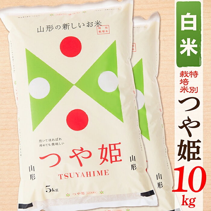 【ふるさと納税】【令和8年産】【白米】山形県産つや姫10kg(5kg×2袋)