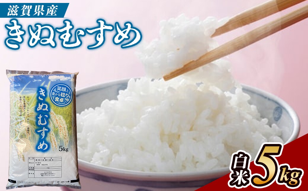 
                  【令和7年産】近江米きぬむすめ白米5kg 米 産地直送 キヌムスメ (173433-40043421)
                